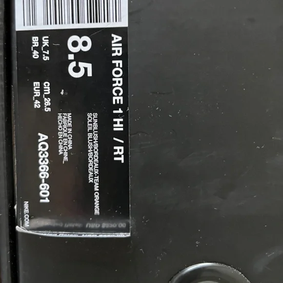 Nike Riccardo Tisci x NikeLab Air Force 1 High 'Victorious Minotaurs' - Picture 5 of 5